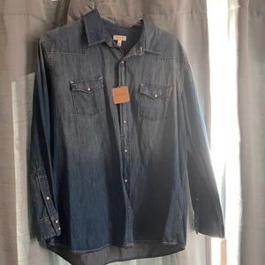 BLUE JEAN SHIRT LIGHTWEIGHT